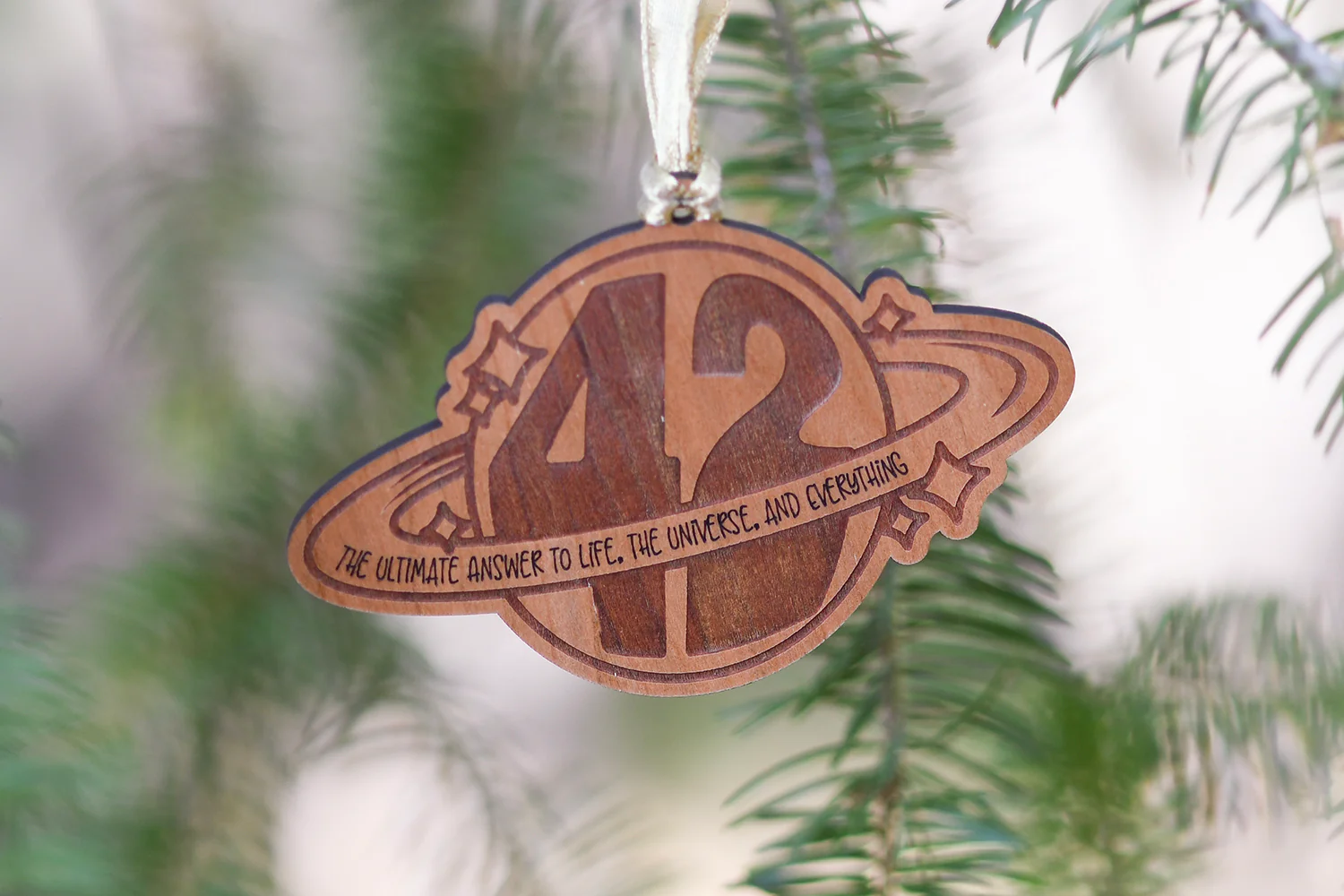 42: The Answer to Life, the Universe and Everything Ornament - Image 4