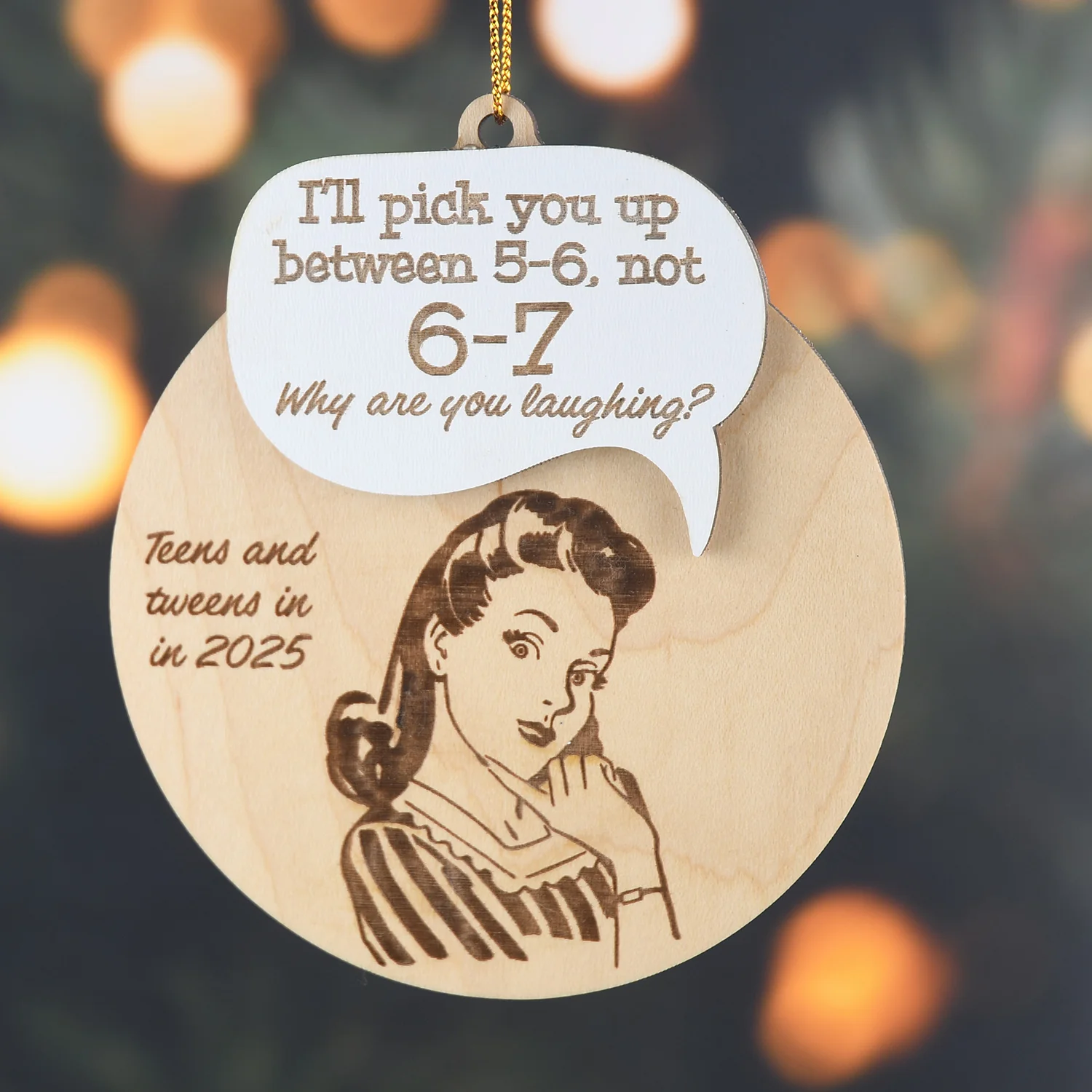 6-7 Gen Z / Gen Alpha Parenting Ornament - Image 4