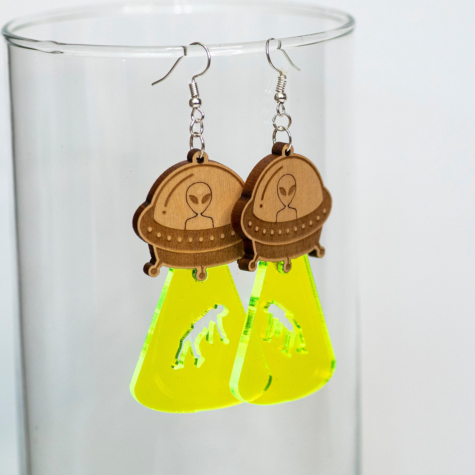 Alien Abduction Novelty Earrings - Image 3