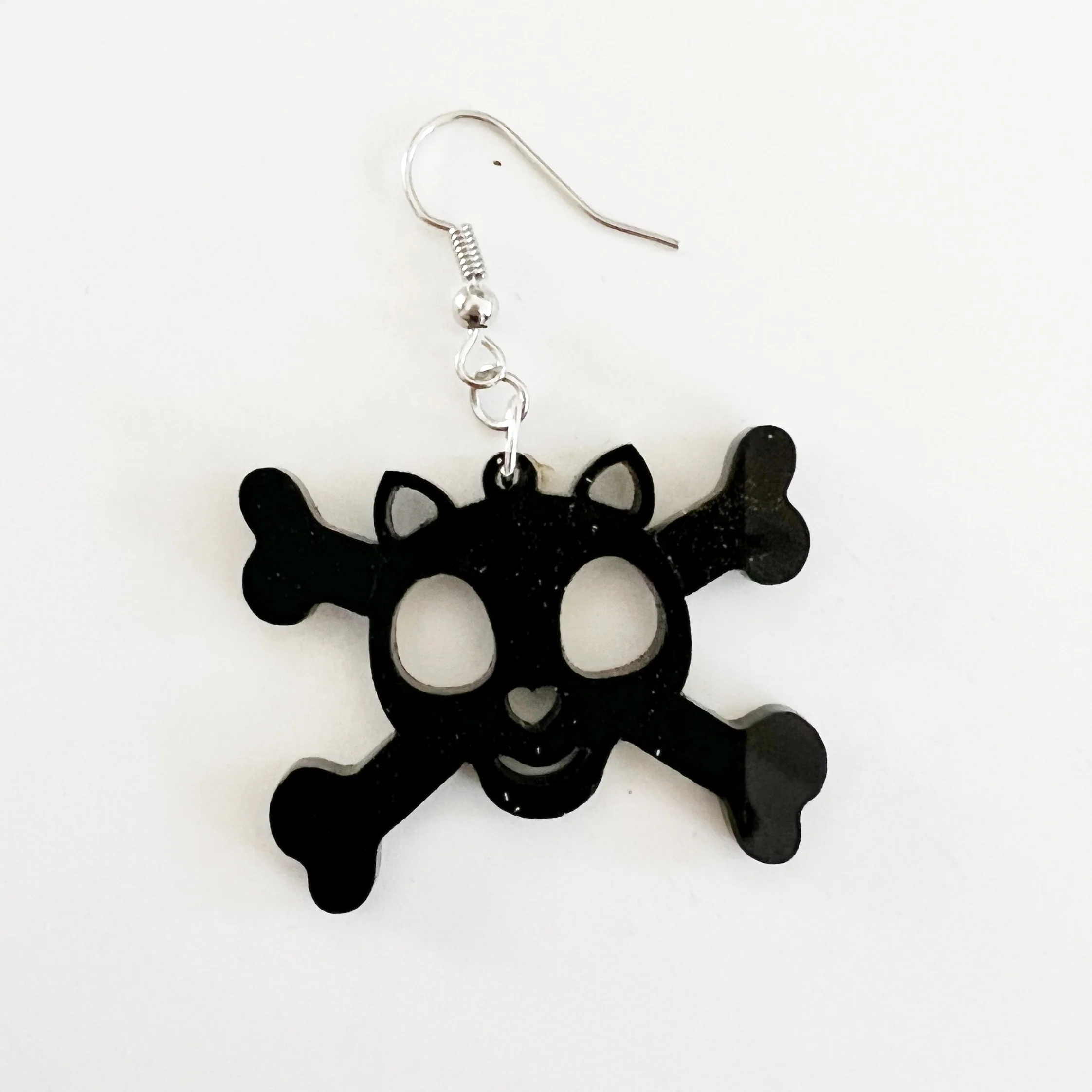 Animal Skeleton Halloween Earrings - Various Designs - Image 6