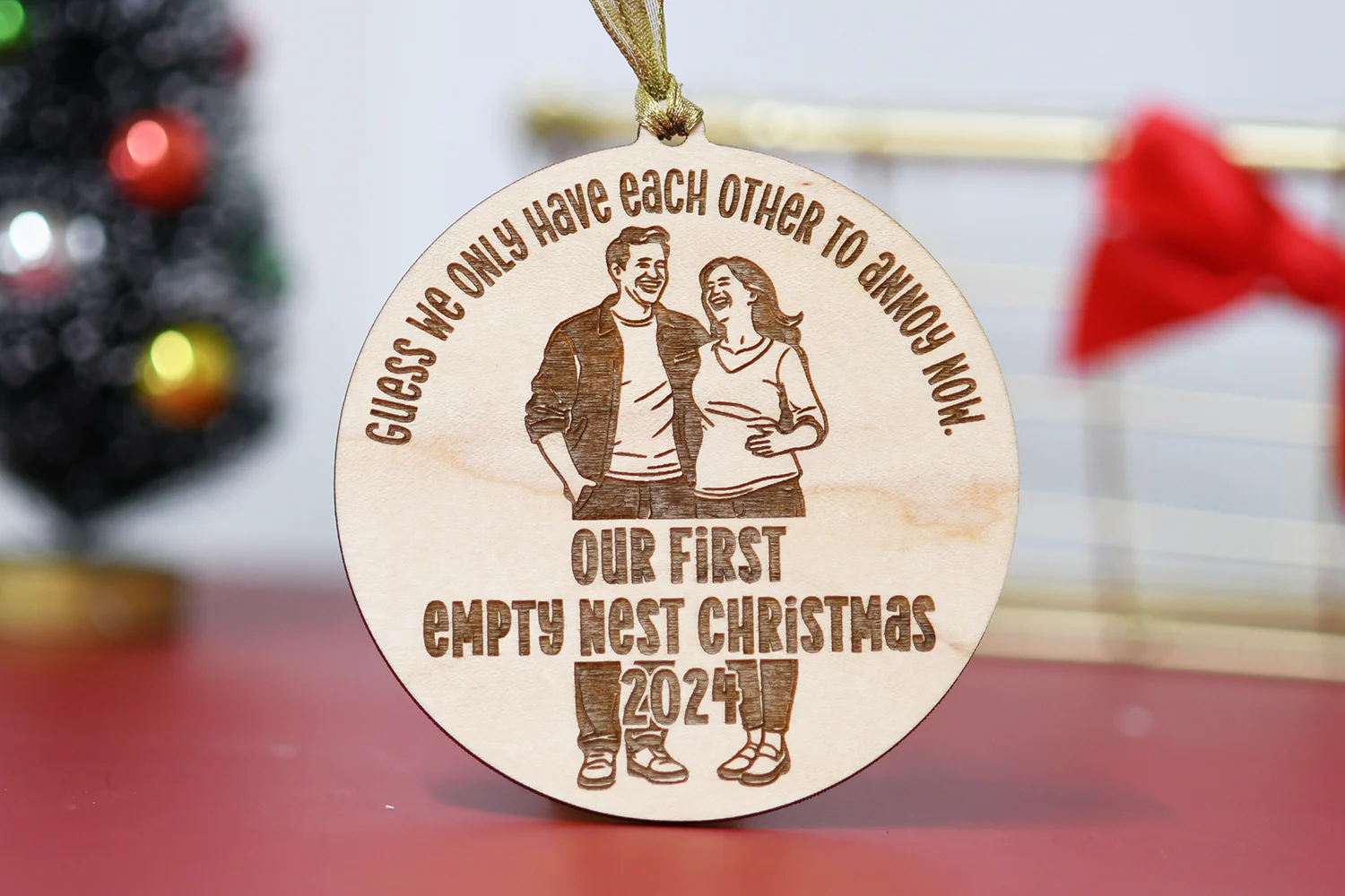 Annoy each other Empty Nest Ornament - Image 4
