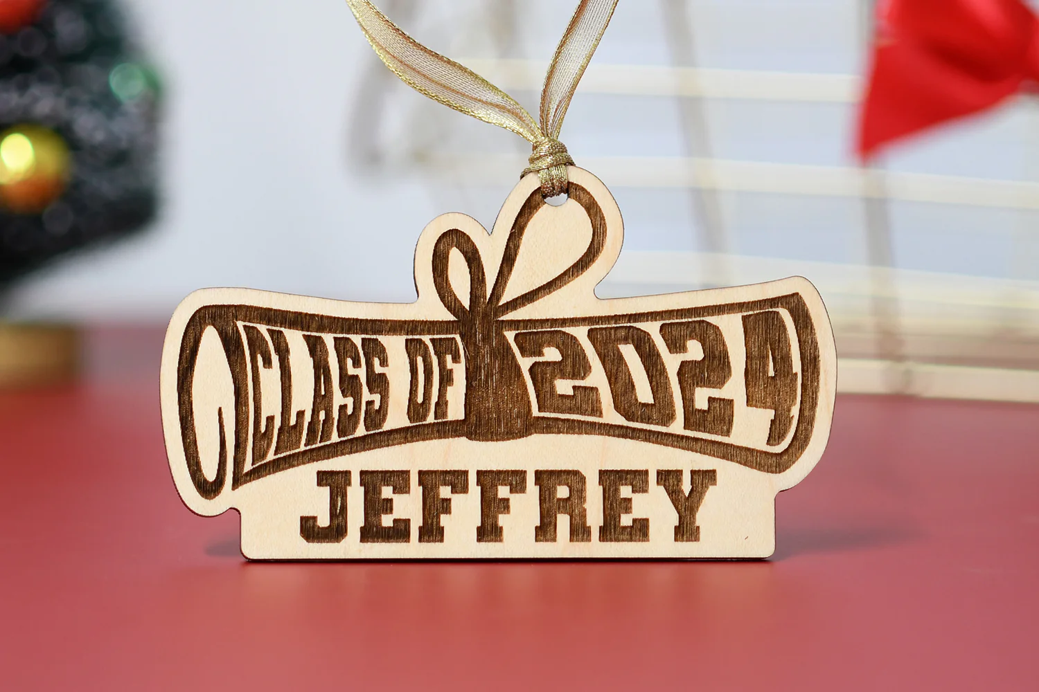 Class of 2024 Personalized Diploma Ornament - Image 2