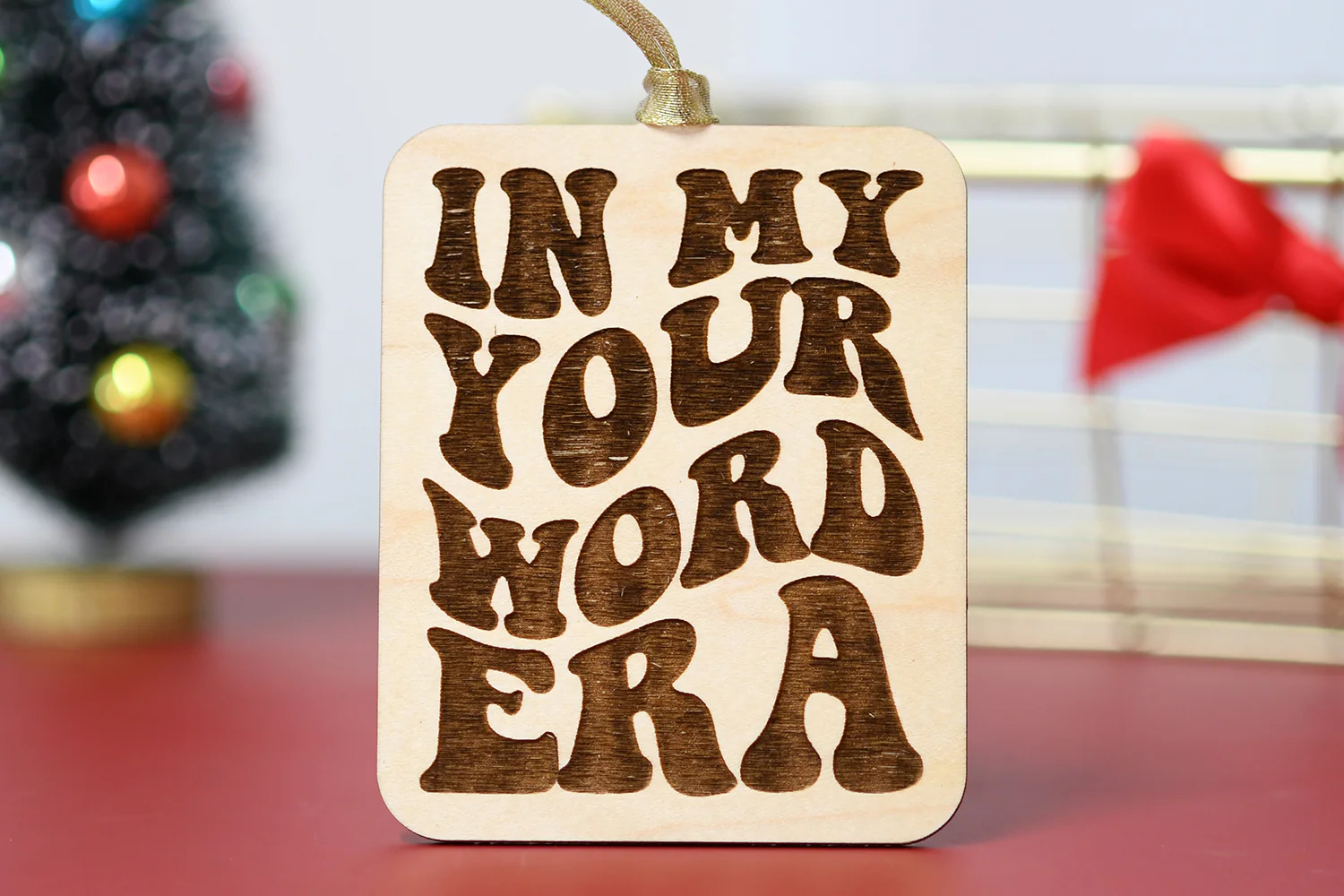 In my *Your Word Here* Era Ornament - Image 3