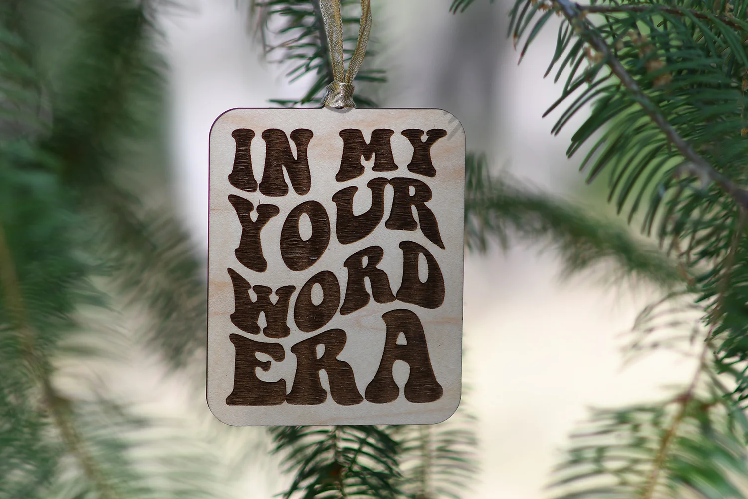 In my *Your Word Here* Era Ornament - Image 4