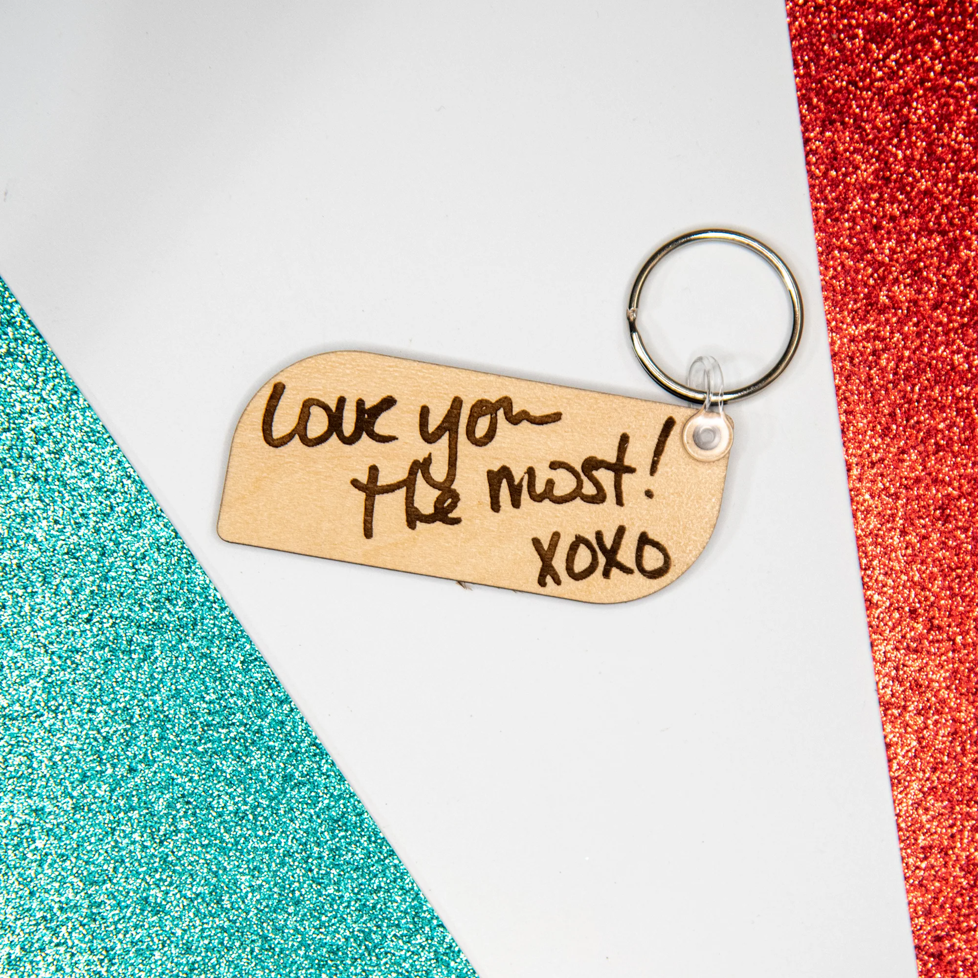 Personalized Handwriting Keychain - Image 3