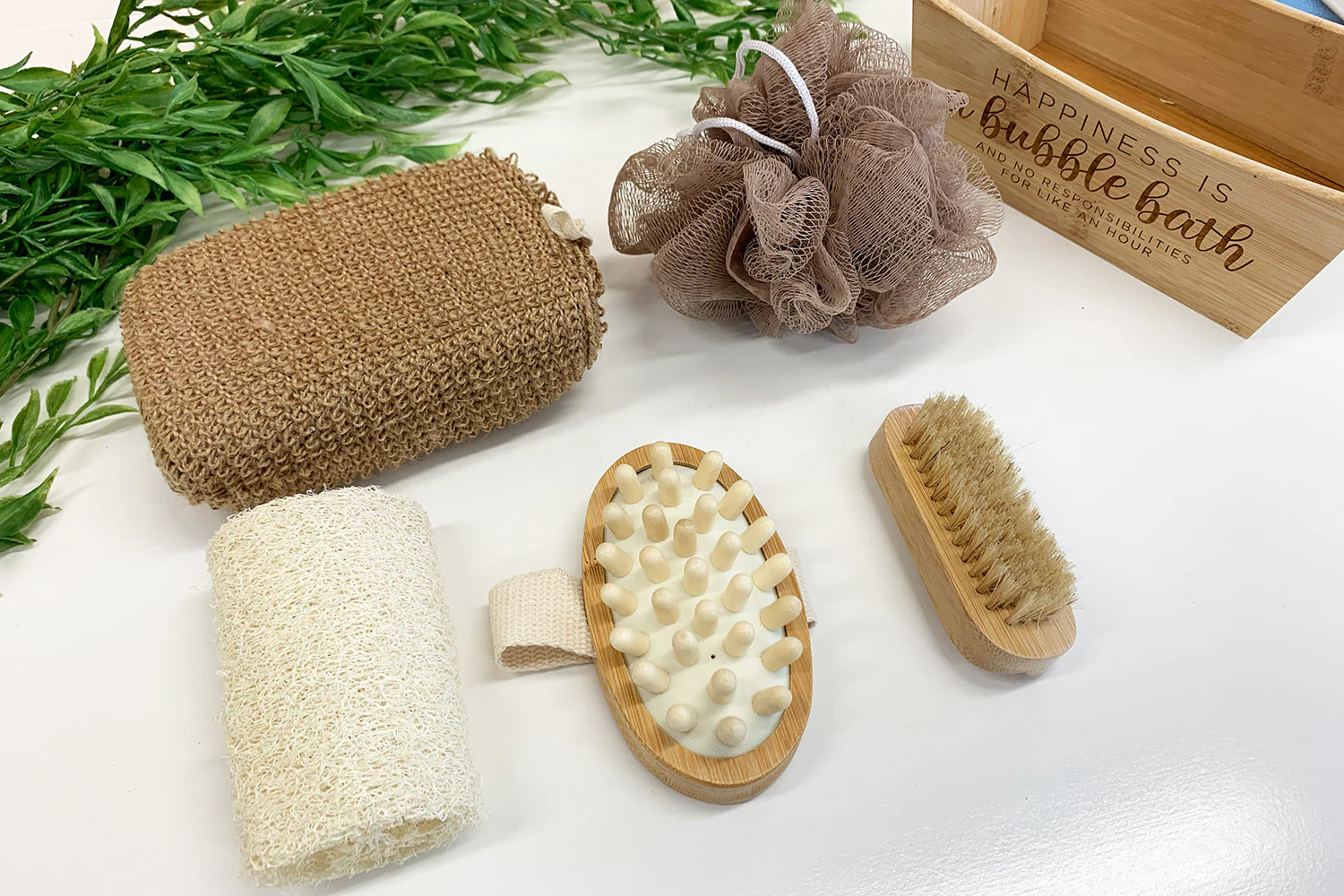 Customized Bamboo Spa Set - Image 3