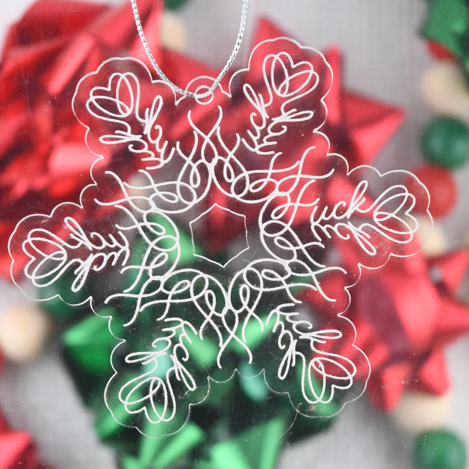Fuckflake Ornament - Image 3