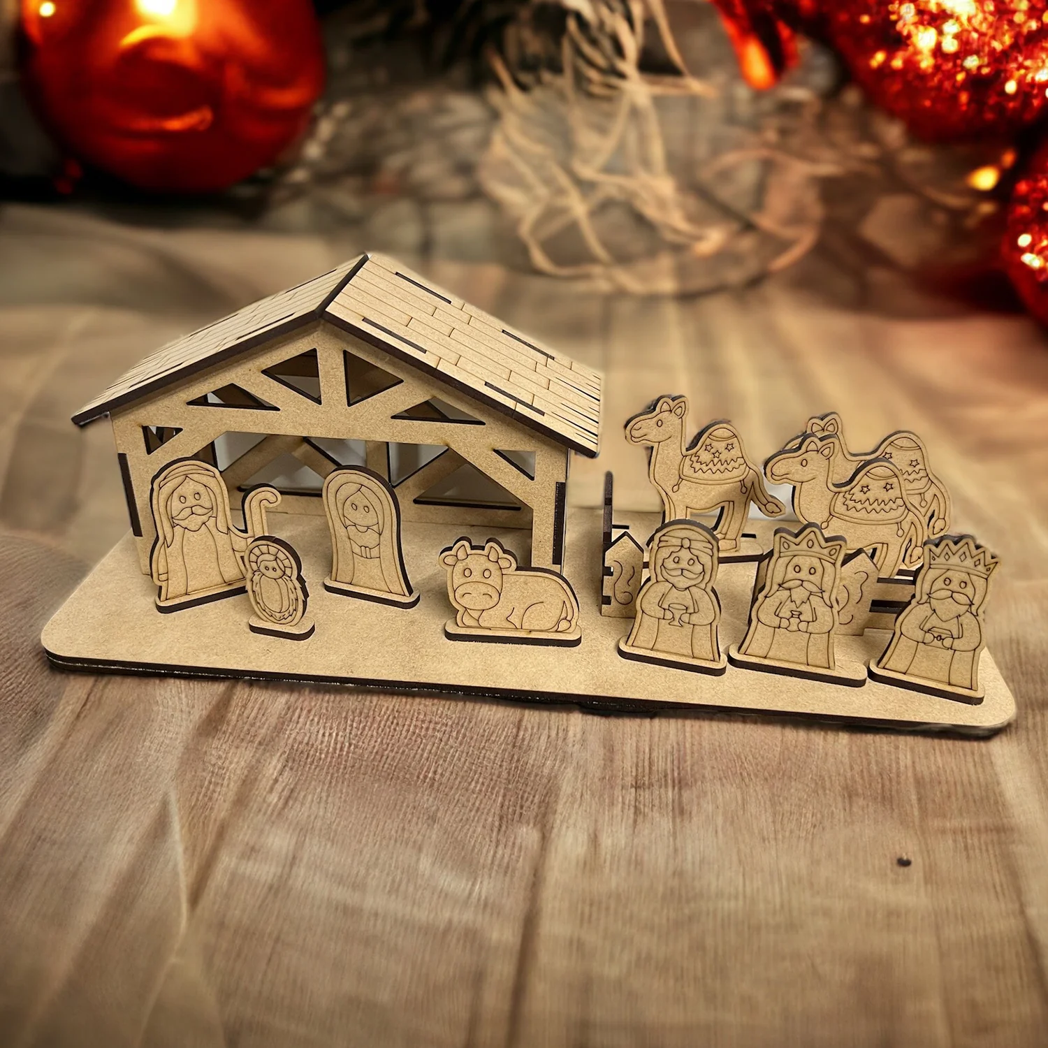 DIY Christmas Craft Kit - 3D Nativity Scene