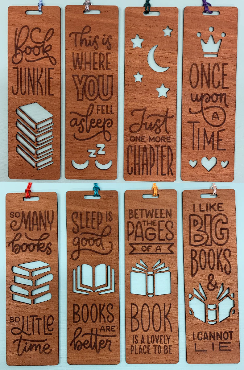Engraved Wooden Bookmarks - Image 13