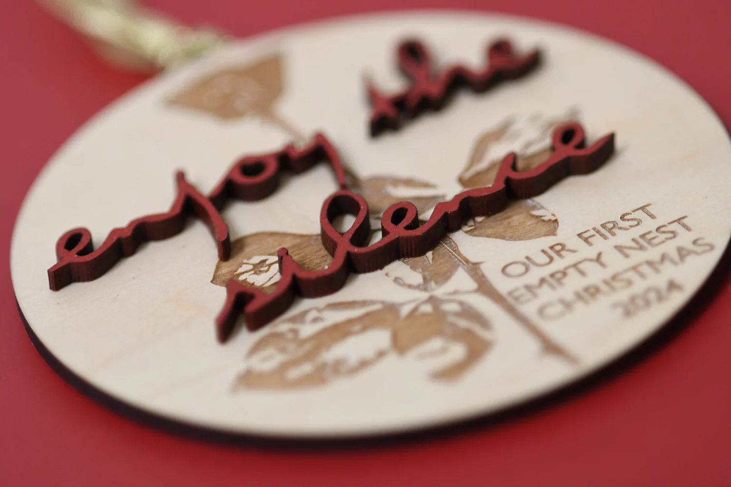 Enjoy the Silence Empty Nest Ornament - Image 5