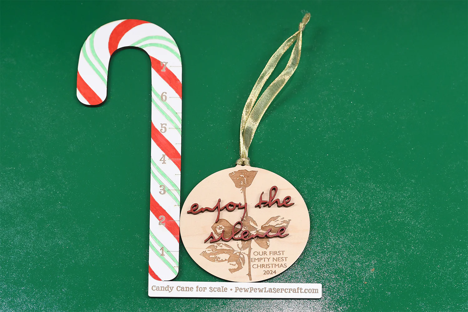 Enjoy the Silence Empty Nest Ornament - Image 6