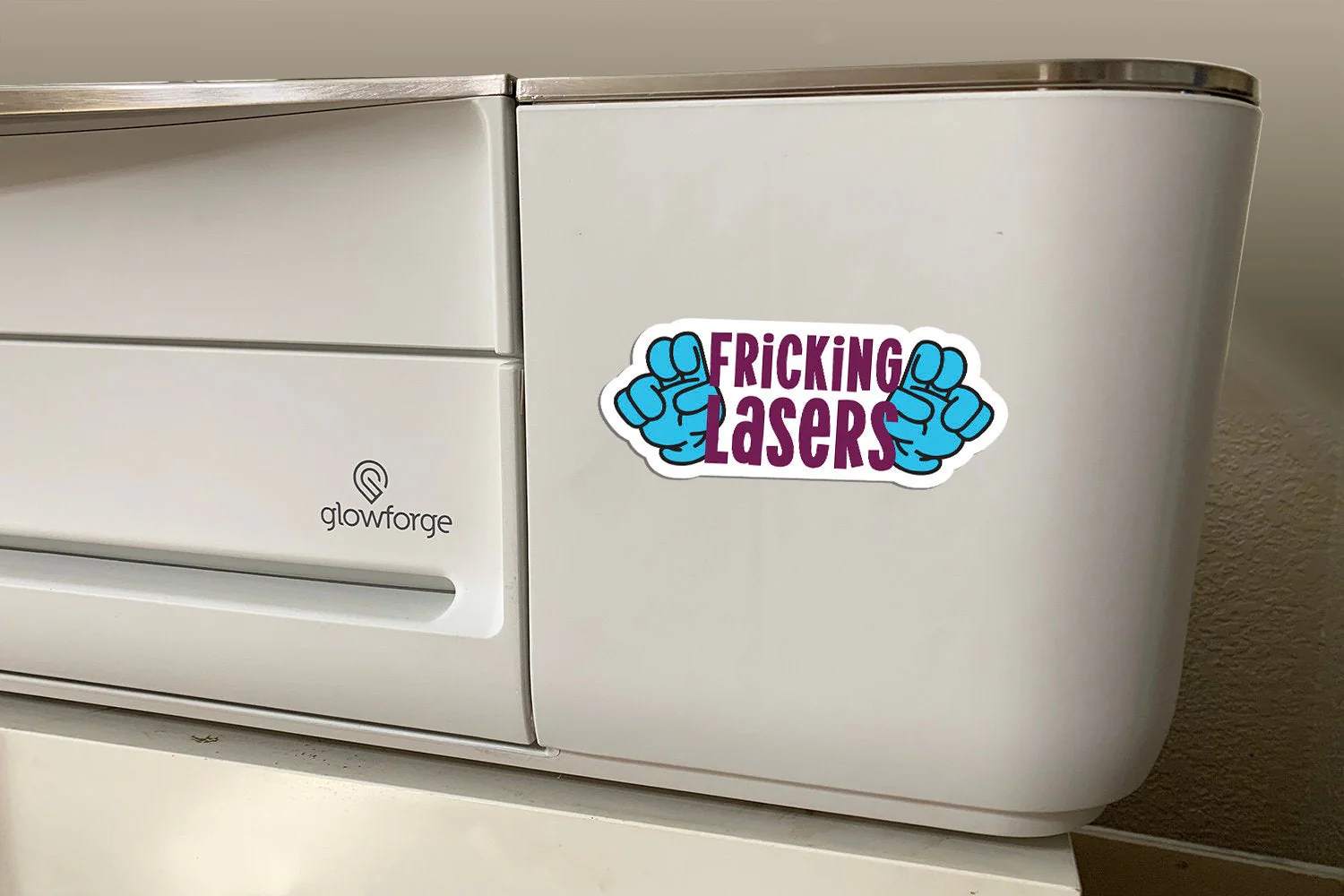 Fricking Lasers Sticker - Image 5