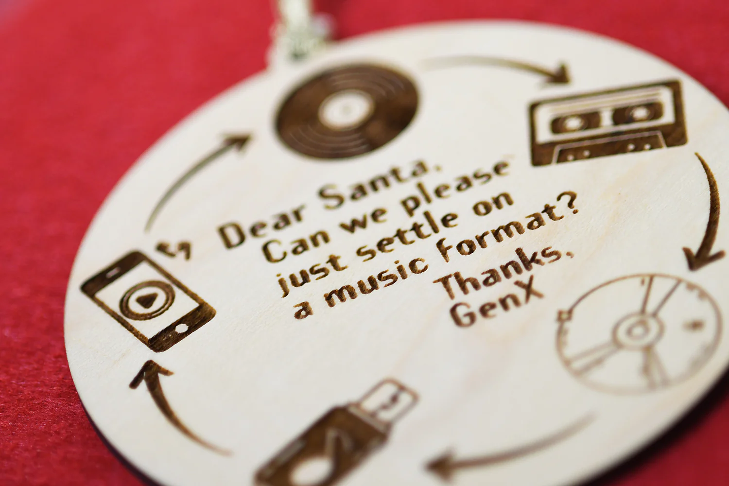 GenX Music Problems Ornament - Image 5