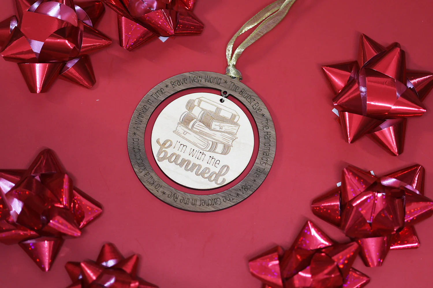 I'm with the banned Ornament - Image 2