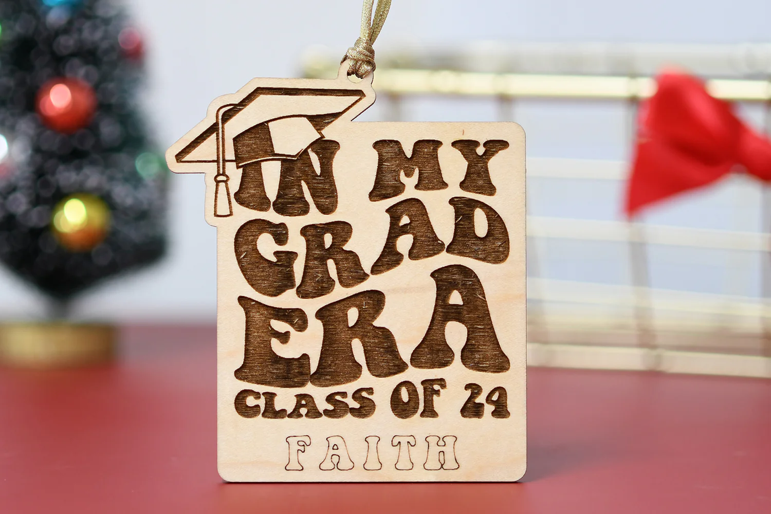 In my Grad Era Personalized Ornament - Image 2