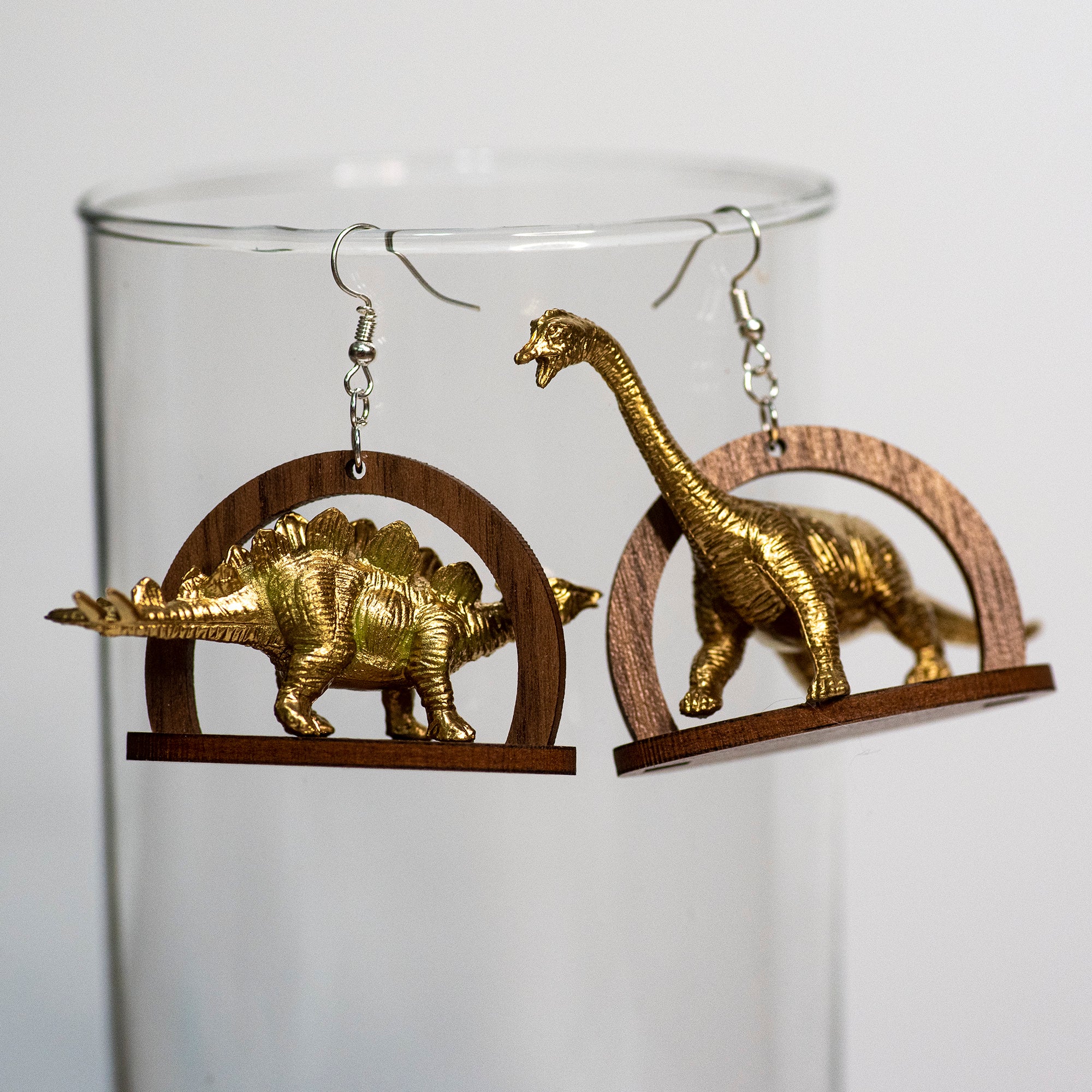 Inevitable Betrayal Dinosaur Earrings - Image 3
