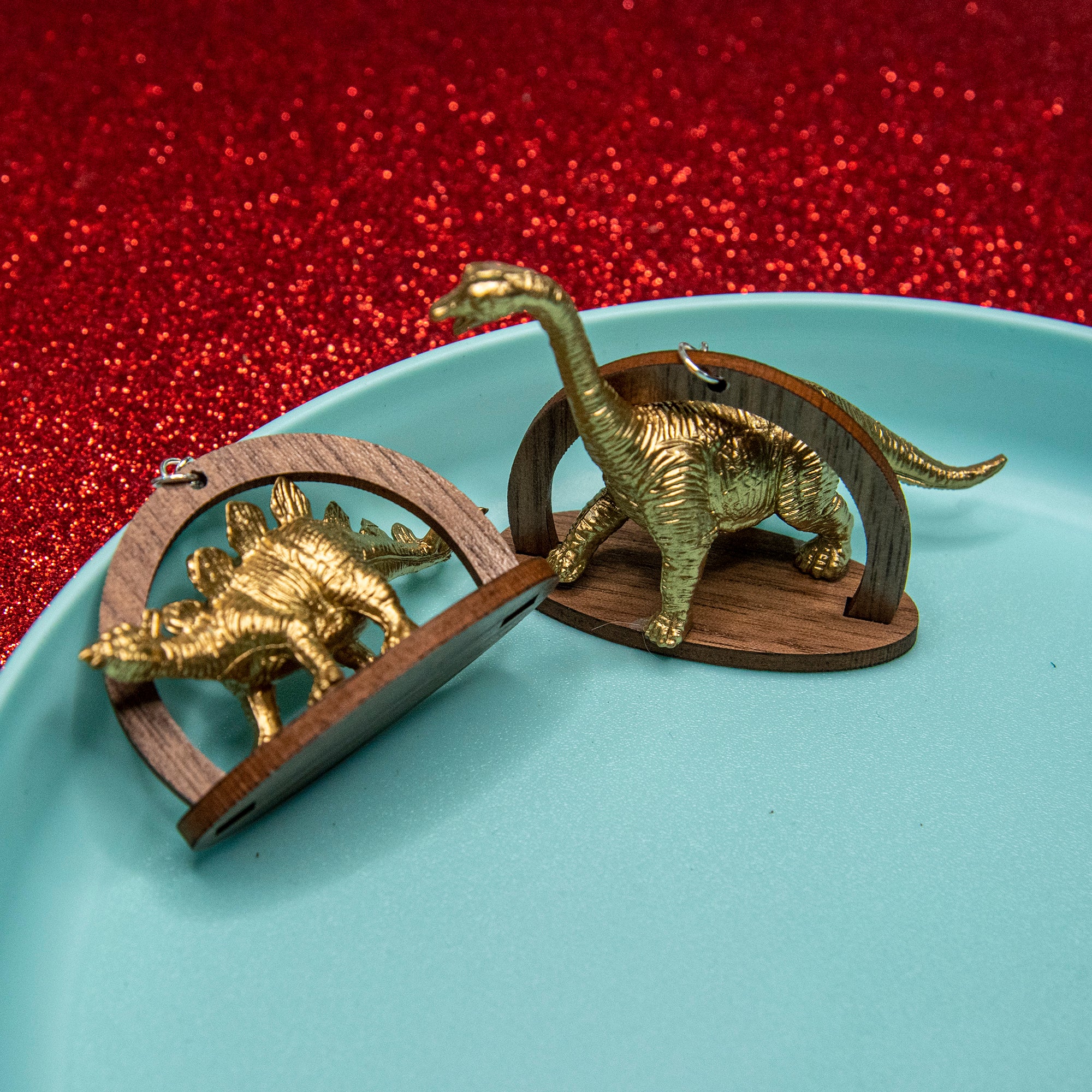 Inevitable Betrayal Dinosaur Earrings - Image 5
