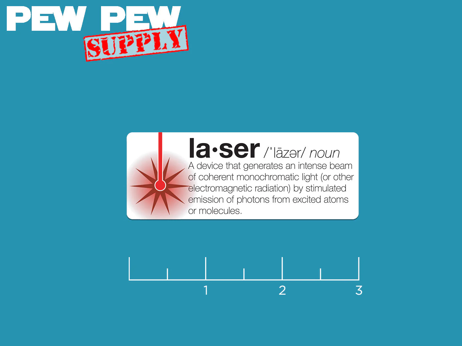 Laser Definition Sticker - Image 4