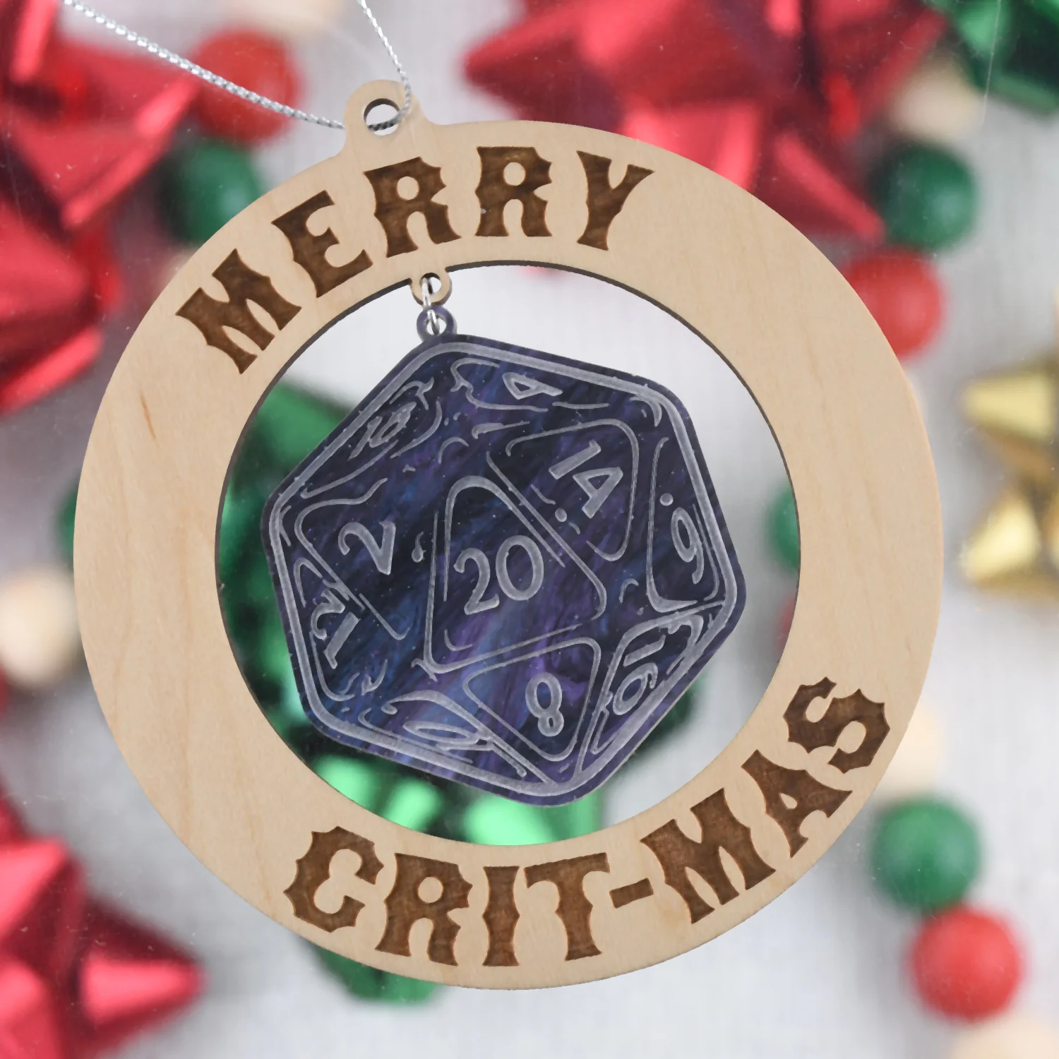 Merry Crit-mas Ornament