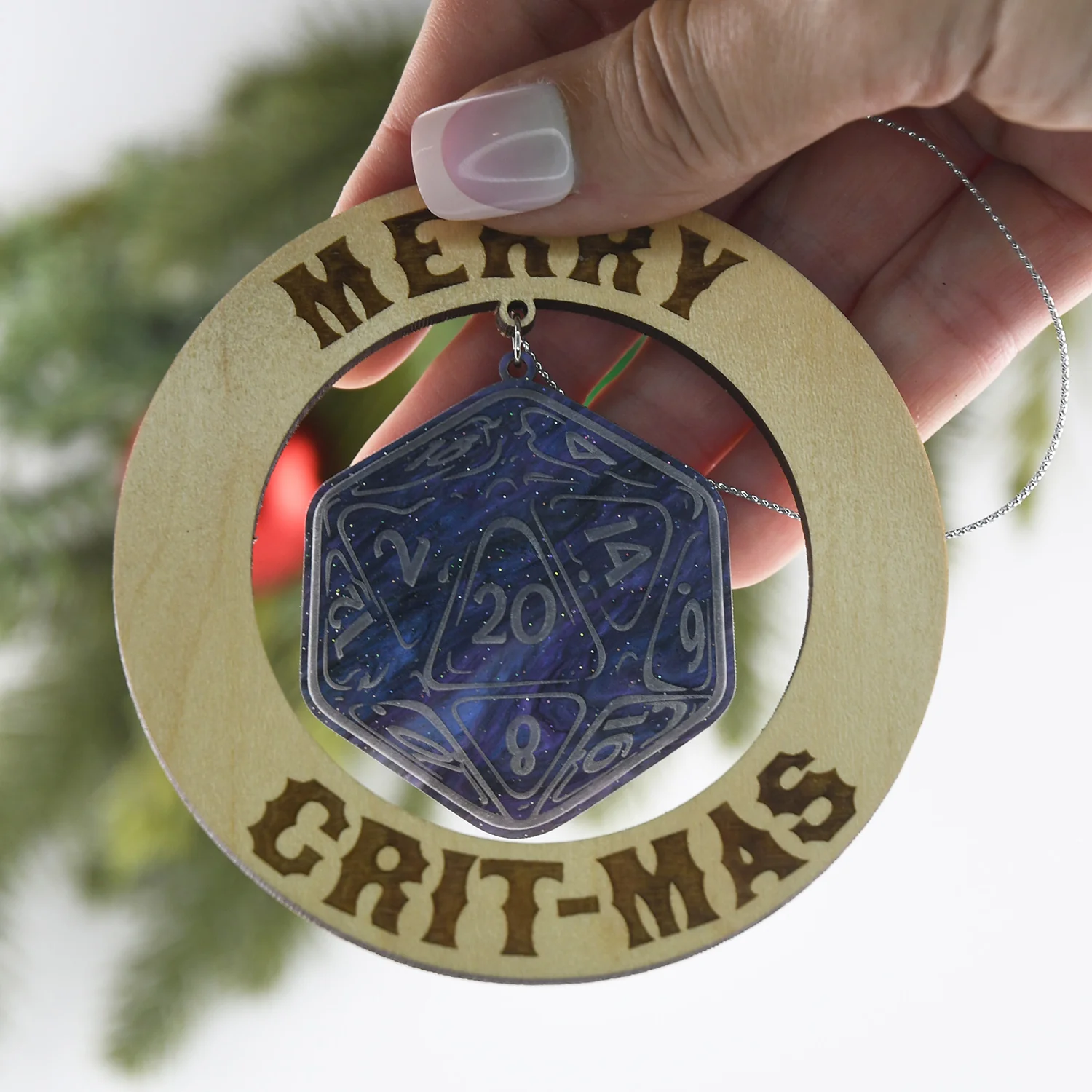 Merry Crit-mas Ornament - Image 2
