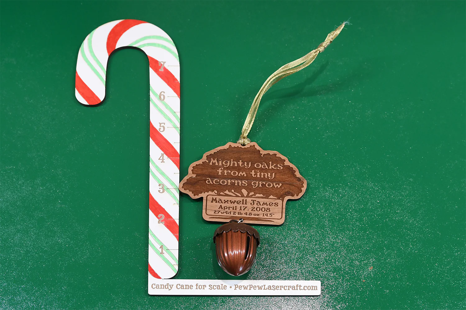 Mighty Oaks Baby's First Christmas Ornament - Image 6