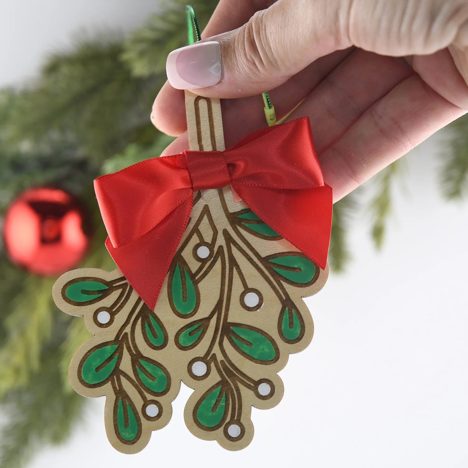 Non-Parasitic Mistletoe Ornament - Image 2