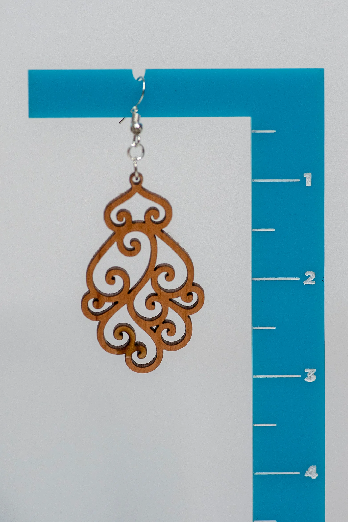 Ornate Scrollwork Earrings - Image 6