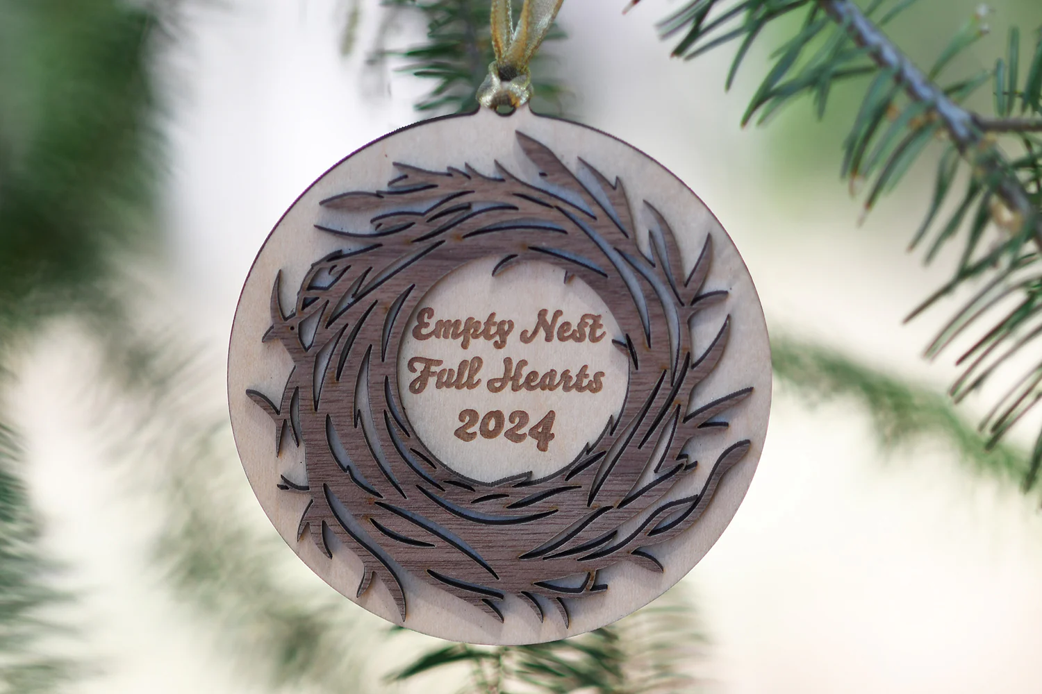 Empty Nest, Full Hearts Ornament - Image 2