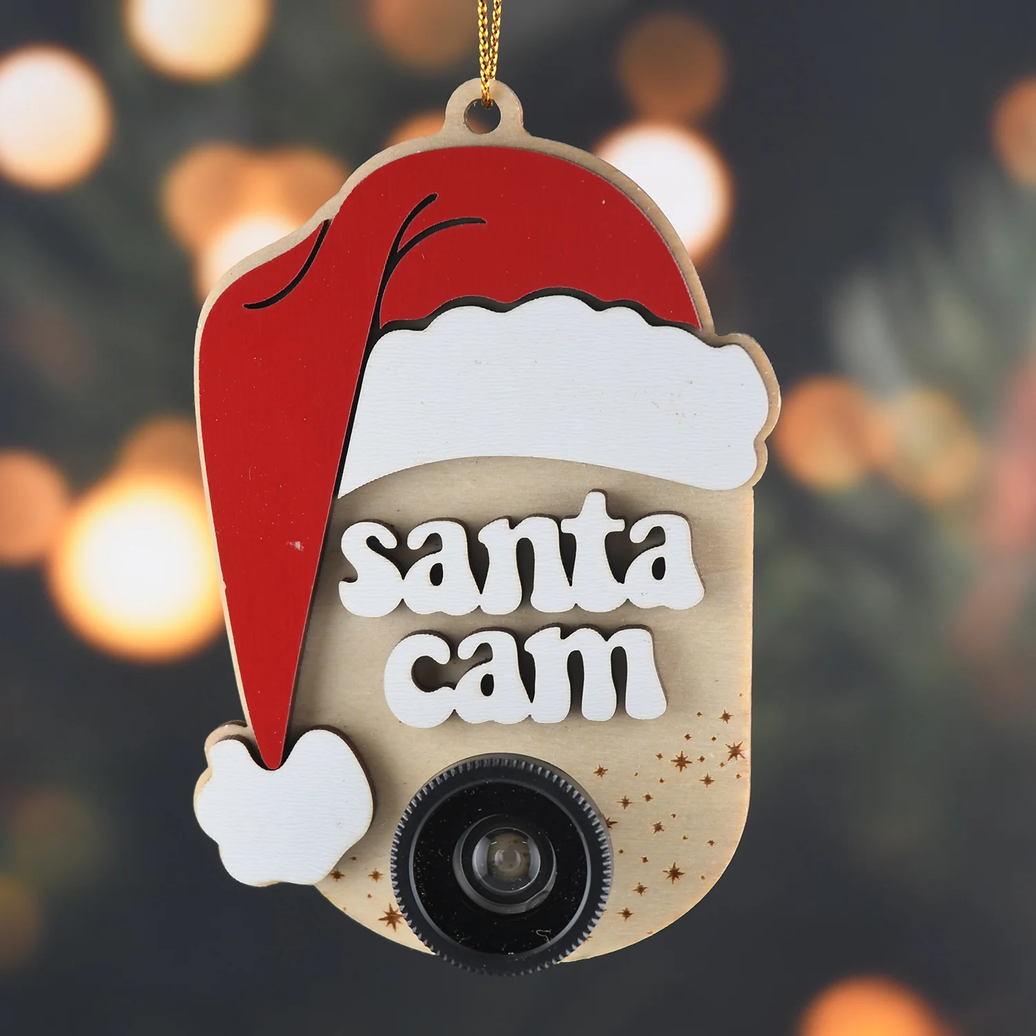 Santa Cam Surveillance Ornament