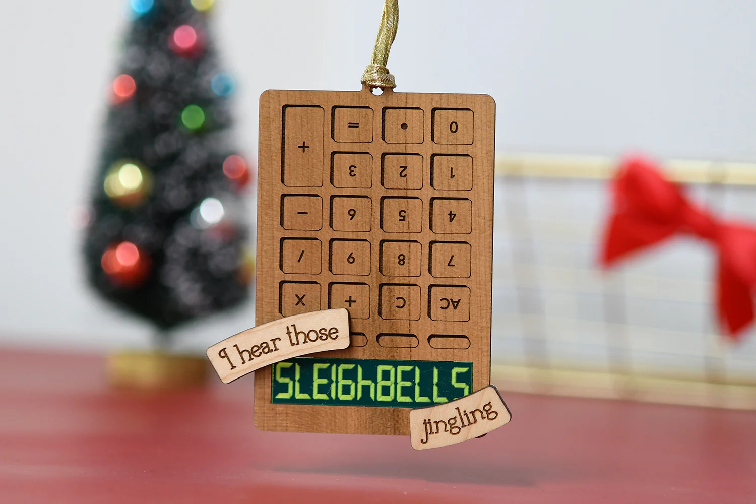 Sleighbells Jingle Calculator Ornament - Image 4